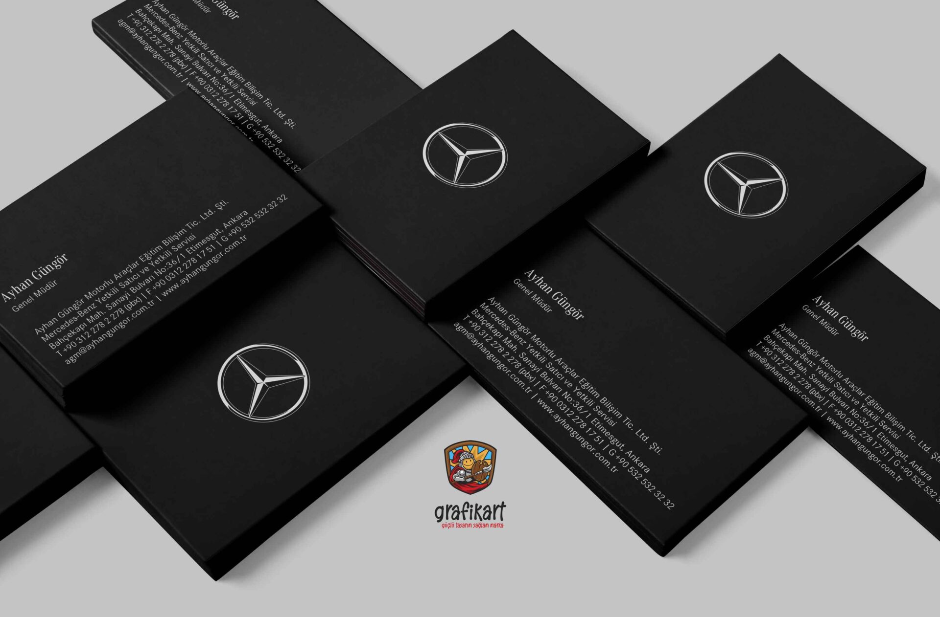 Ayhan Güngör Otomotiv Kartvizit