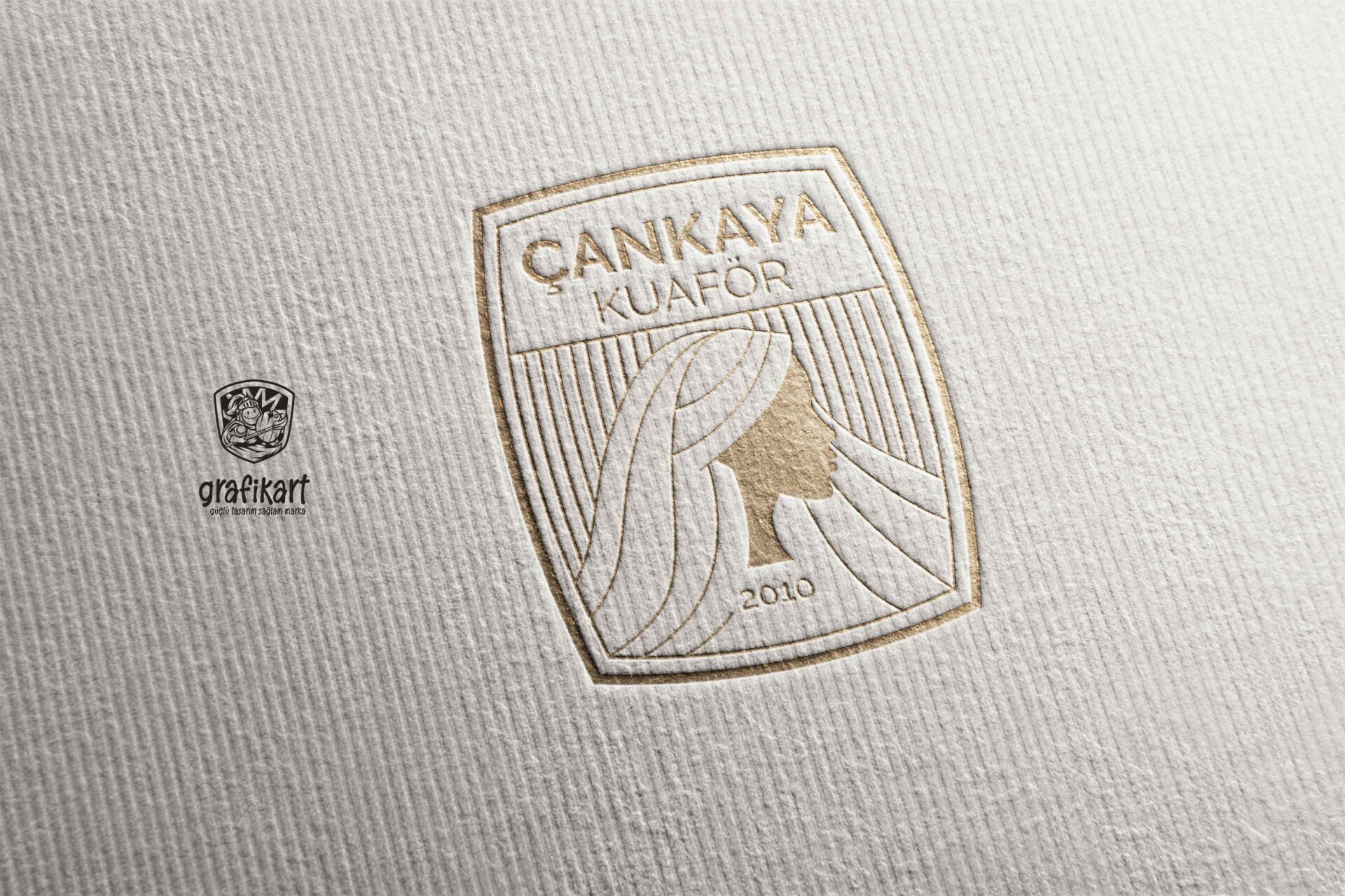 Çankaya Kuaför Logo Tasarımı