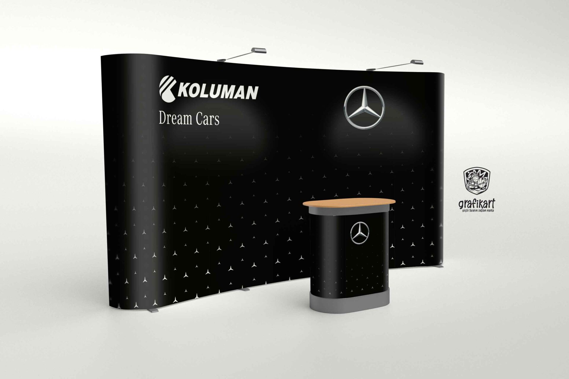 Koluman Mercedes-Benz Örümcek Stand