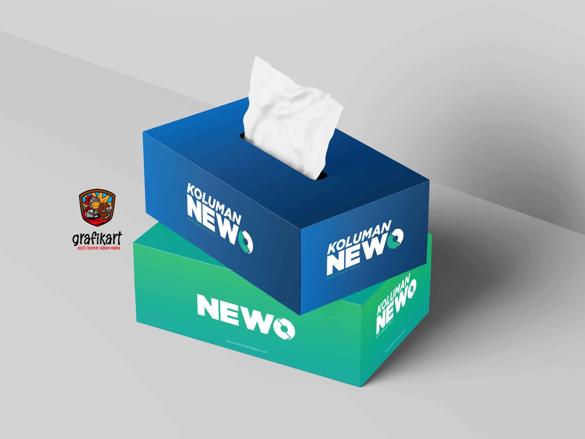 Koluman Newo Mendil Kutusu